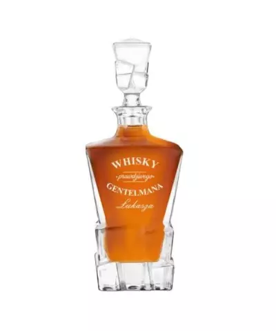 Karafka do Whisky z Grawerem na Prezent Plexido Ice Blink - 1