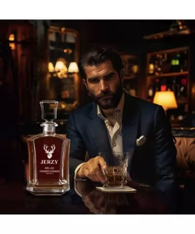 Karafka do Whisky z Grawerem na Prezent Plexido - 8