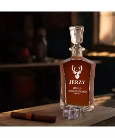 Karafka do Whisky z Grawerem na Prezent Plexido - 9
