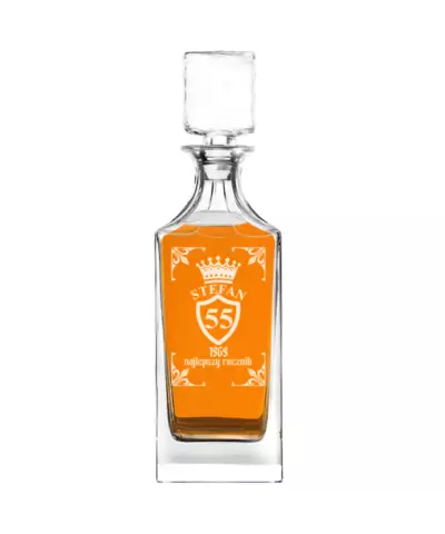 Karafka z Grawerem na Prezent Plexido - 1