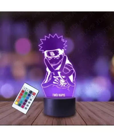 Lampka Nocna 3D LED LAMP Naruto