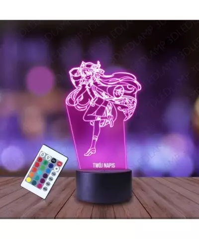 Lampka Nocna 3D LED LAMP Genshin Impact  Hutao
