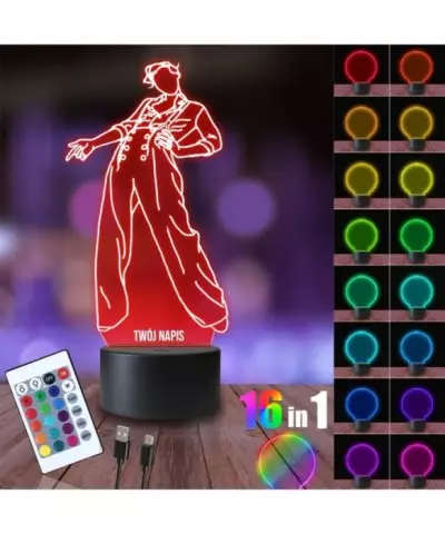 Lampka Nocna 3D LED LAMP Harry Styles