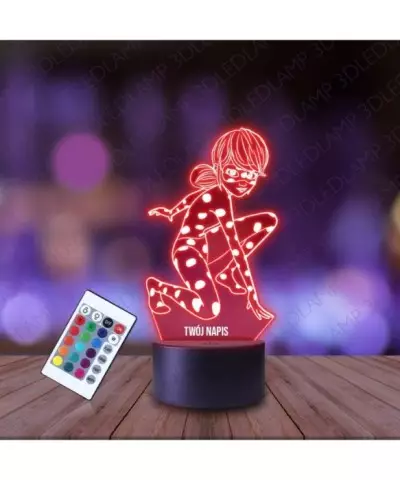 Lampka Nocna 3D LED LAMP Miraculum