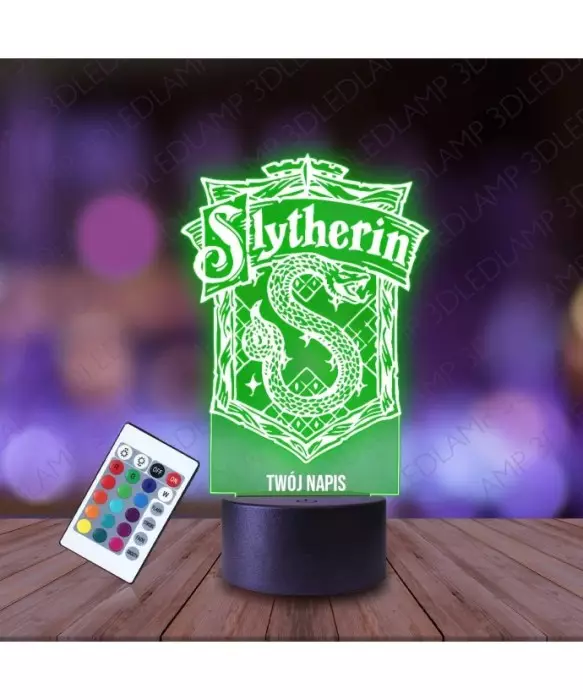 Lampka Nocna 3D LED LAMP Slytherin