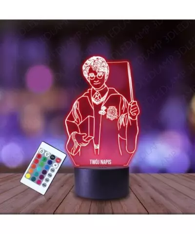 Lampka Nocna 3D LED LAMP Harry Potter