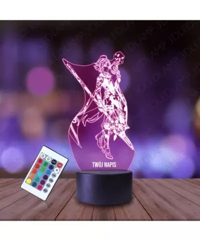 Lampka Nocna 3D LED LAMP Genshin Impact Xiao