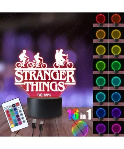 Lampka Nocna 3D LED LAMP Stranger Things