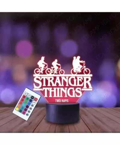 Lampka Nocna 3D LED LAMP Stranger Things