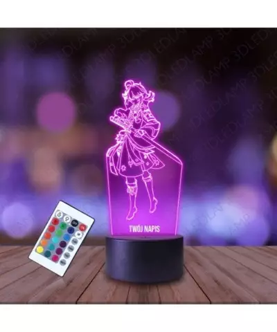Lampka Nocna 3D LED LAMP Genshin Impact Kazuha