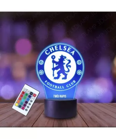 Lampka Nocna 3D LED LAMP Chelsea