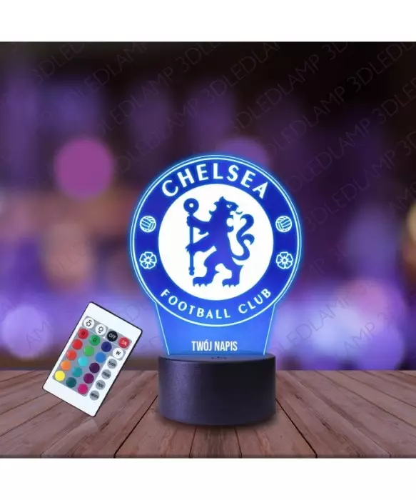 Lampka Nocna 3D LED LAMP Chelsea