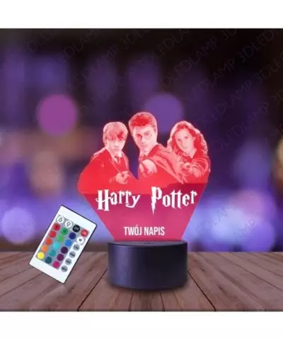 Lampka Nocna 3D LED LAMP Harry Potter Bohaterowie