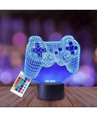 Lampka Nocna 3D LED LAMP Pad Play Station