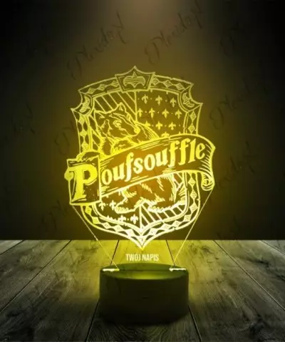 Lampka LED 3D Plexido Herb Poufsouffle