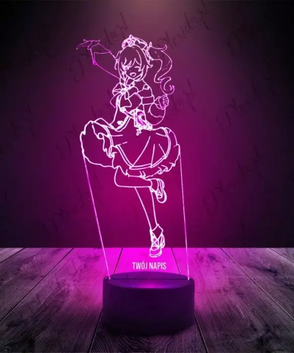 Lampka LED 3D Plexido Genshin Impact