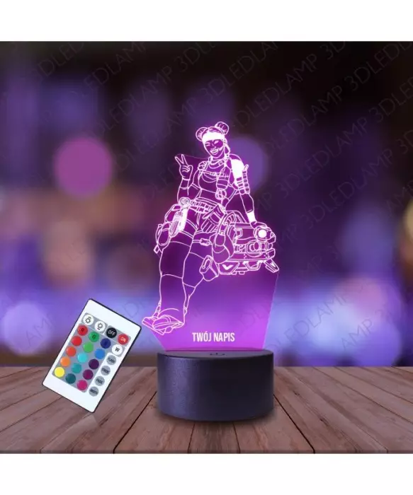 Lampka Nocna 3D LED LAMP Apex Lifeline