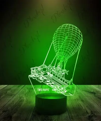 Lampka LED 3D Plexido Fortnite Balon
