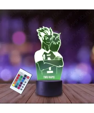 Lampka Nocna 3D LED LAMP Haikyuu Bokuto