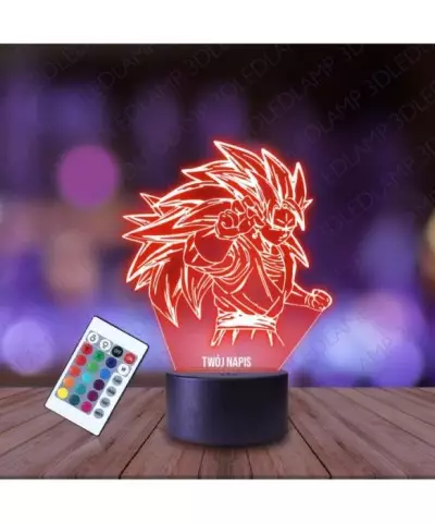 Lampka Nocna 3D LED LAMP Dragon Ball