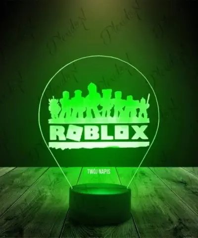 Lampka LED 3D Plexido Roblox Ekipa