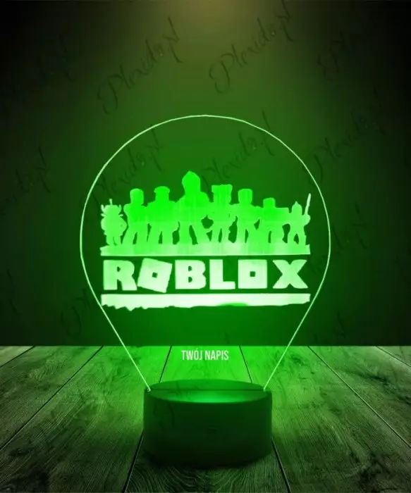 Lampka LED 3D Plexido Roblox Ekipa