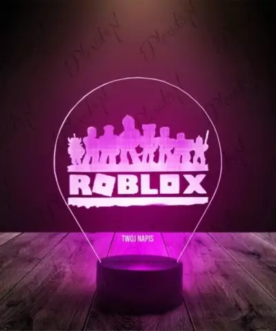 Lampka LED 3D Plexido Roblox Ekipa