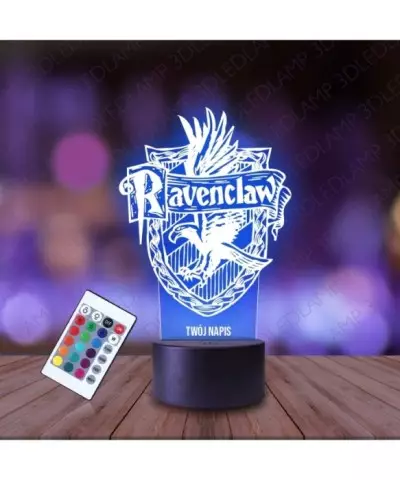 Lampka Nocna 3D LED LAMP Harry Potter Ravenclaw