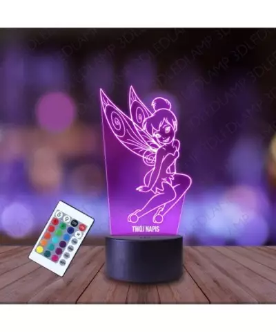 Lampka Nocna 3D LED LAMP Dzwoneczek