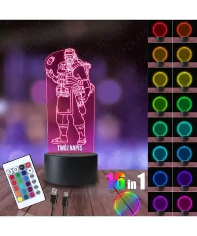 Lampka Nocna 3D LED LAMP Apex Caustic