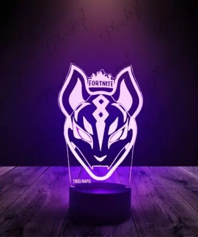 Lampka LED 3D Plexido Fortnite