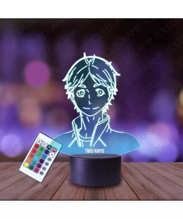Lampka Nocna 3D LED LAMP Haikyuu