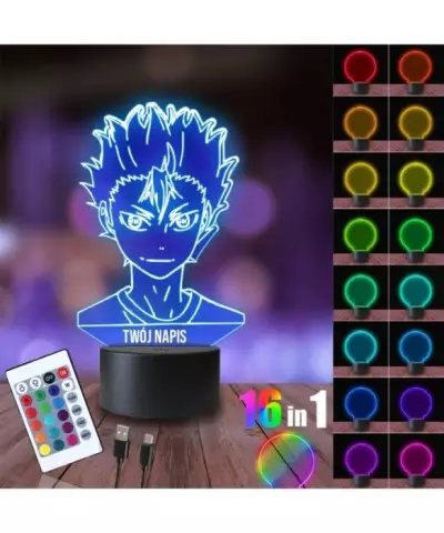 Lampka Nocna 3D LED LAMP Haikyuu Shoyo