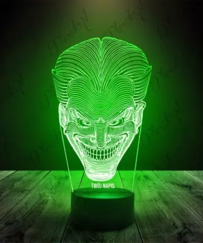Lampka LED 3D Plexido Joker