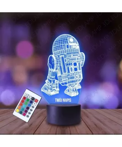 Lampka Nocna 3D LED LAMP R2-D2 Star Wars