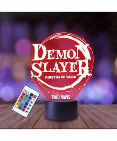 Lampka Nocna 3D LED LAMP Demon Slayer
