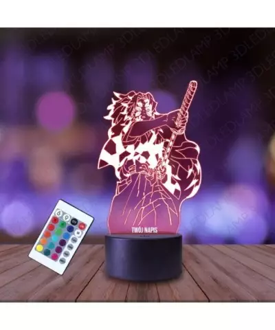 Lampka Nocna 3D LED LAMP Demon Slayer Kimetsu