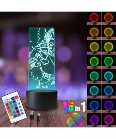 Lampka Nocna 3D LED LAMP Hisoka