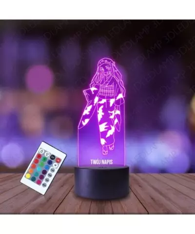 Lampka Nocna 3D LED LAMP Demon Slayer Nezuko Kamado
