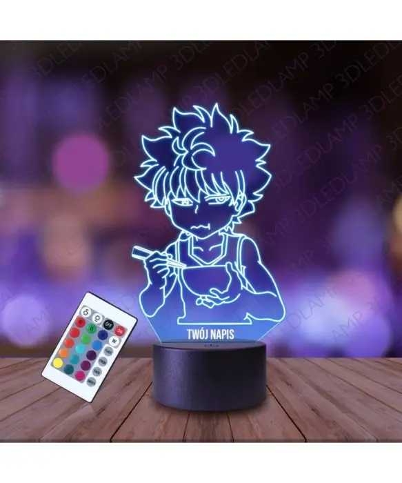 Lampka Nocna 3D LED LAMP Killua
