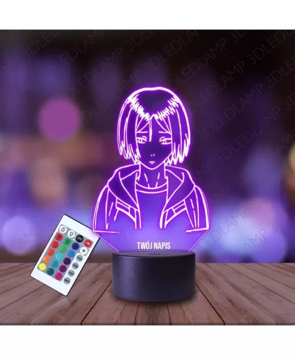 Lampka Nocna 3D LED LAMP Haikyuu Kenma