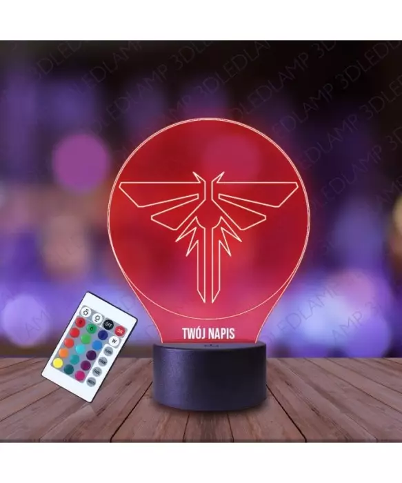 Lampka Nocna 3D LED LAMP The Last Of Us