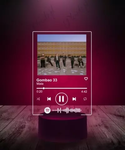 Ramka Spotify Album Piosenka na Szkle - 2