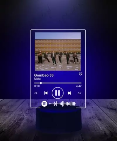 Ramka Spotify Album Piosenka na Szkle - 3