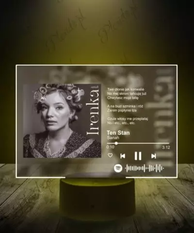 Ramka Spotify Song Full Piosenka na Szkle - 1