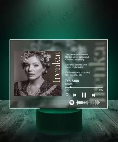 Ramka Spotify Song Full Piosenka na Szkle - 2