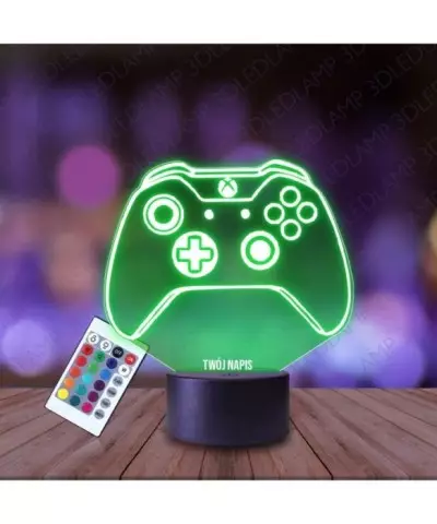 Lampka Nocna 3D LED LAMP Pad X-BOX