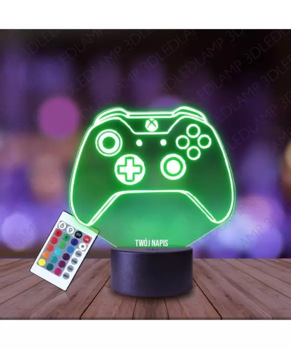 Lampka Nocna 3D LED LAMP Pad X-BOX