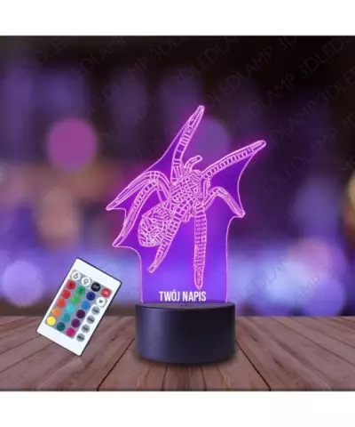 Lampka Nocna 3D LED LAMP Pająk