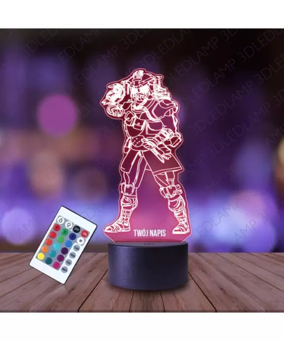 Lampka Nocna 3D LED LAMP APEX Bloodhound